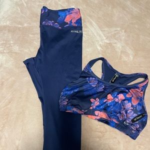 Adore me active wear set. Sport bra is Brand New. Leggings was worn once.